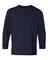 24 Pack: Heavy Cotton Youth Long Sleeve T-Shirt | 100% Cotton